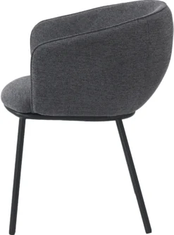 Mille stof mørkegrå
