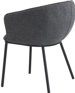 Mille stof mørkegrå