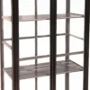 Minidrivhus 3 hylder poly sort 77,6x41,5x151,1cm