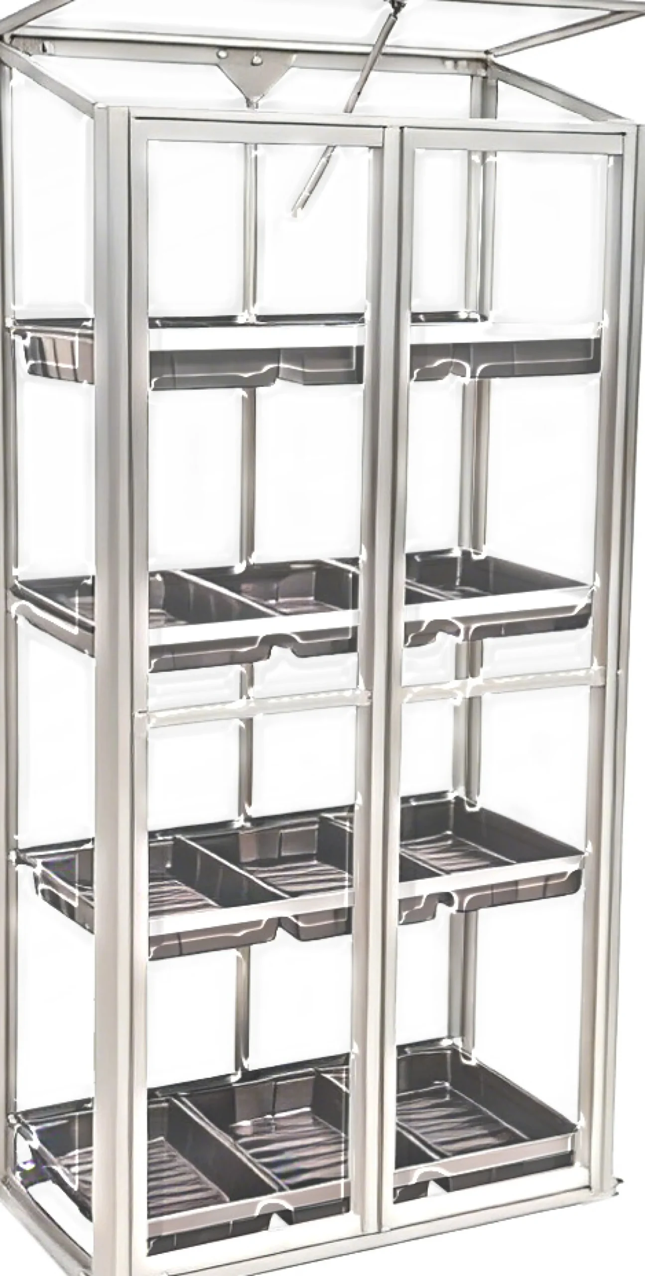 Minidrivhus poly 77,6x41,5x151,1cm