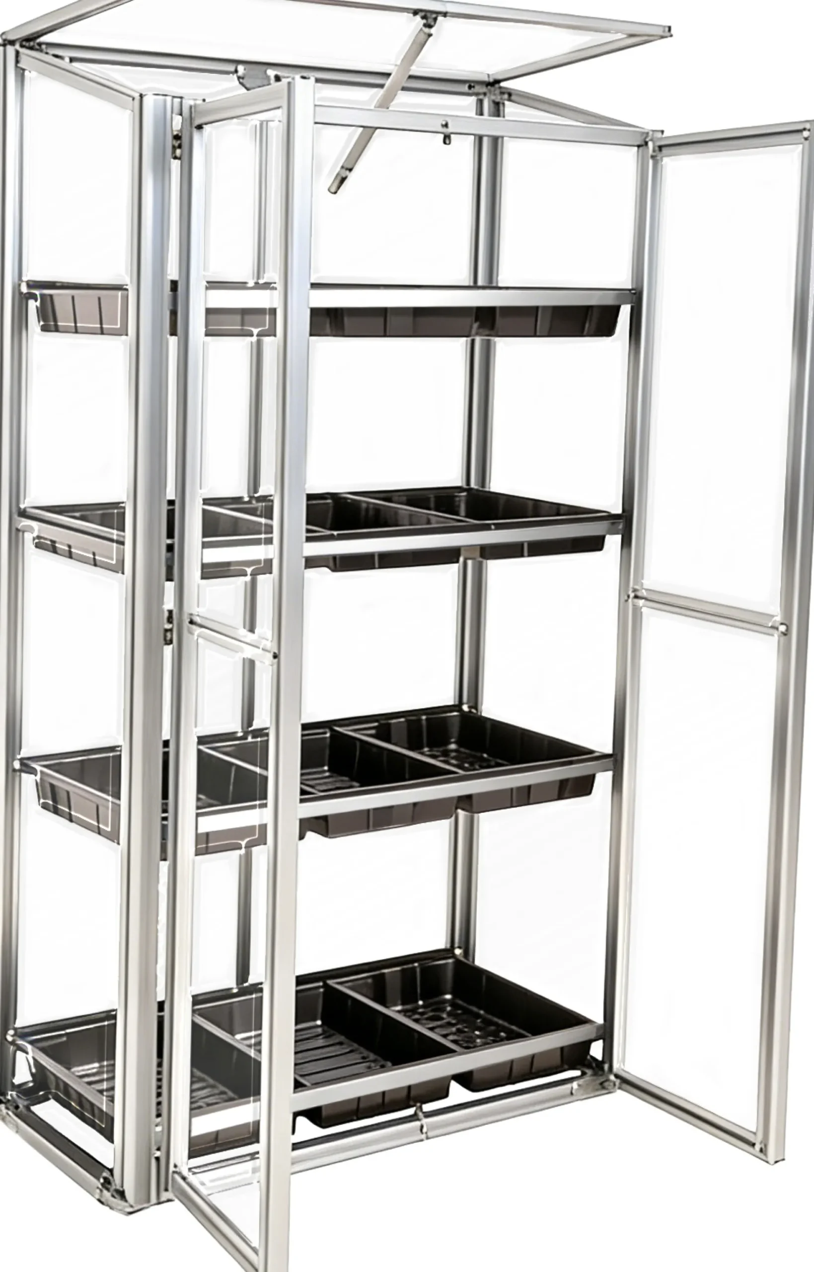 Minidrivhus poly 77,6x41,5x151,1cm