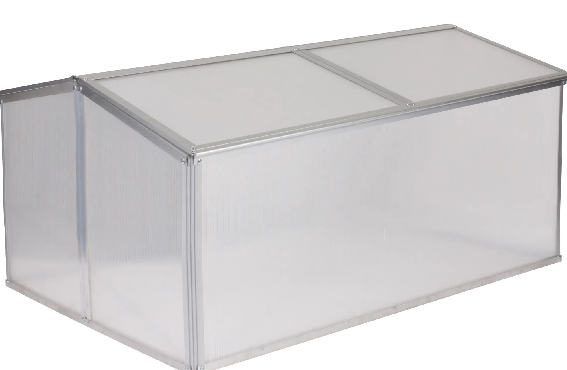 Minidrivhus sølv 120x80x57cm