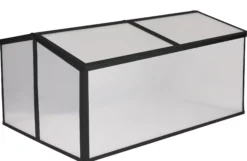 Minidrivhus sort 120x80x57cm