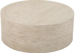 Modena beige/brun ø80x30cm
