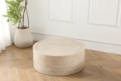 Modena beige/brun ø80x30cm