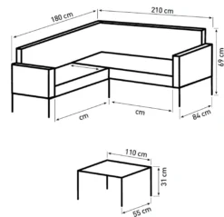 Moita loungesæt