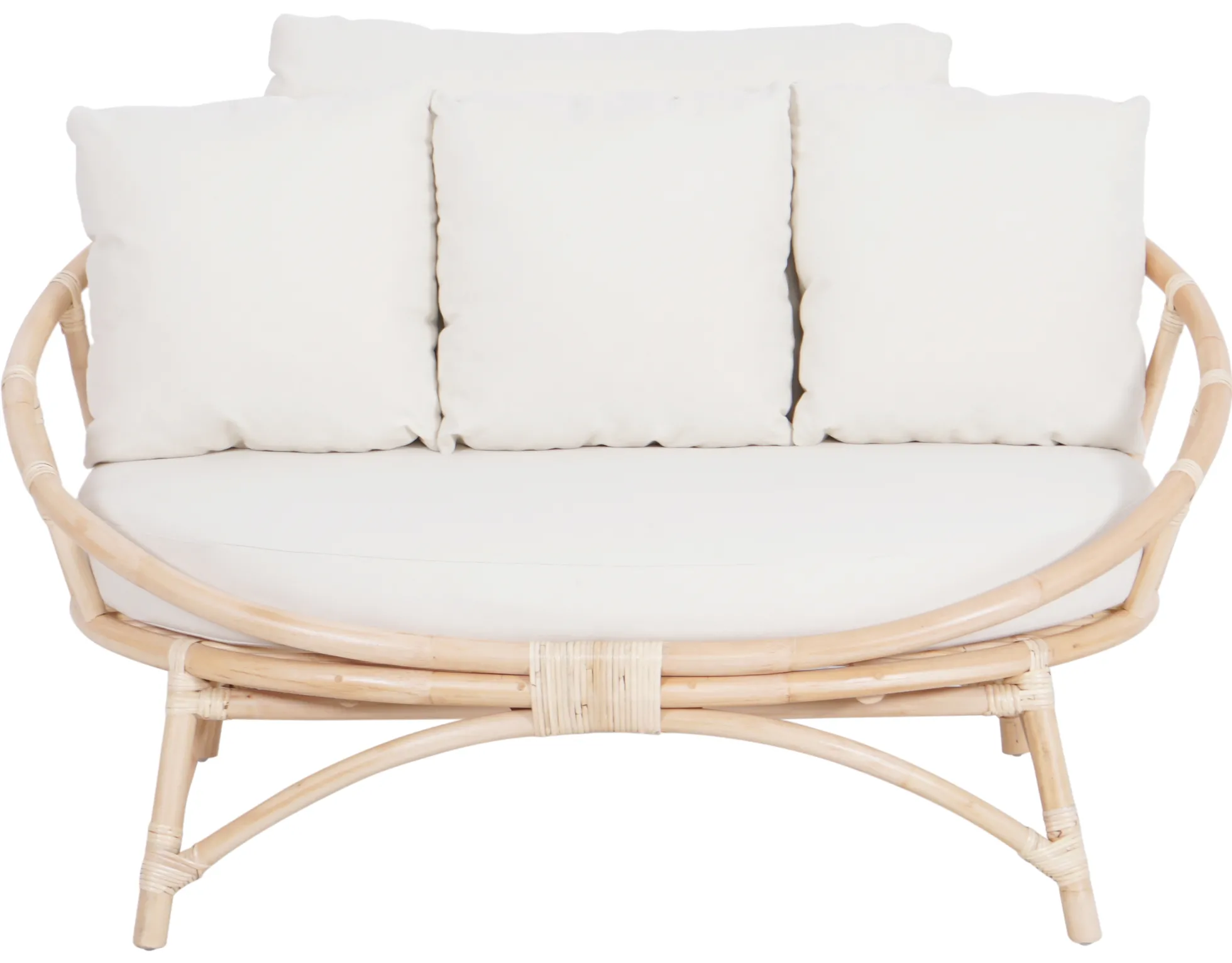 Muscat 2 pers. loungesofa hvid