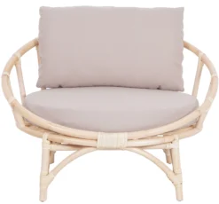 Muscat 1 pers. loungestol beige