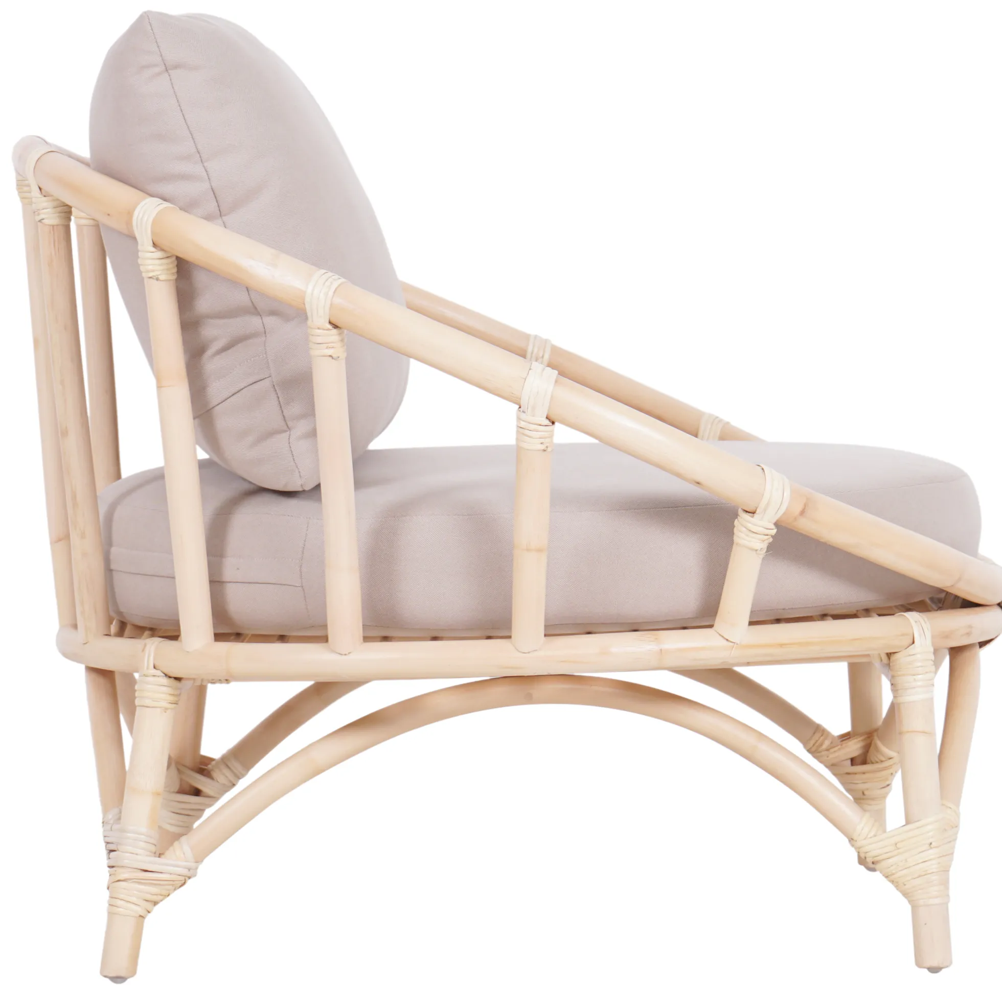 Muscat 1 pers. loungestol beige