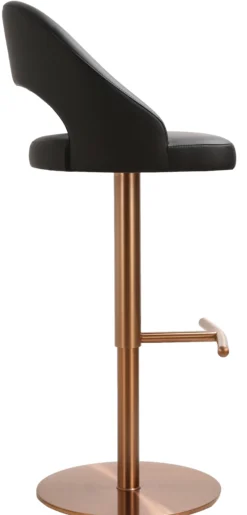 Nala kunstlæder sort/rosegold