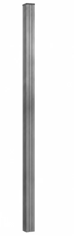 Nedgravningsstolpe 1 stk antracitgrå 120cm komposithegn
