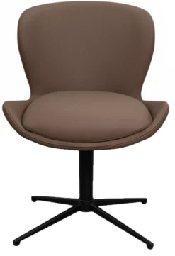 Nicklas med drejefunktion læder taupe