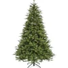 Nordisk juletræ med lys og timer 180cm
