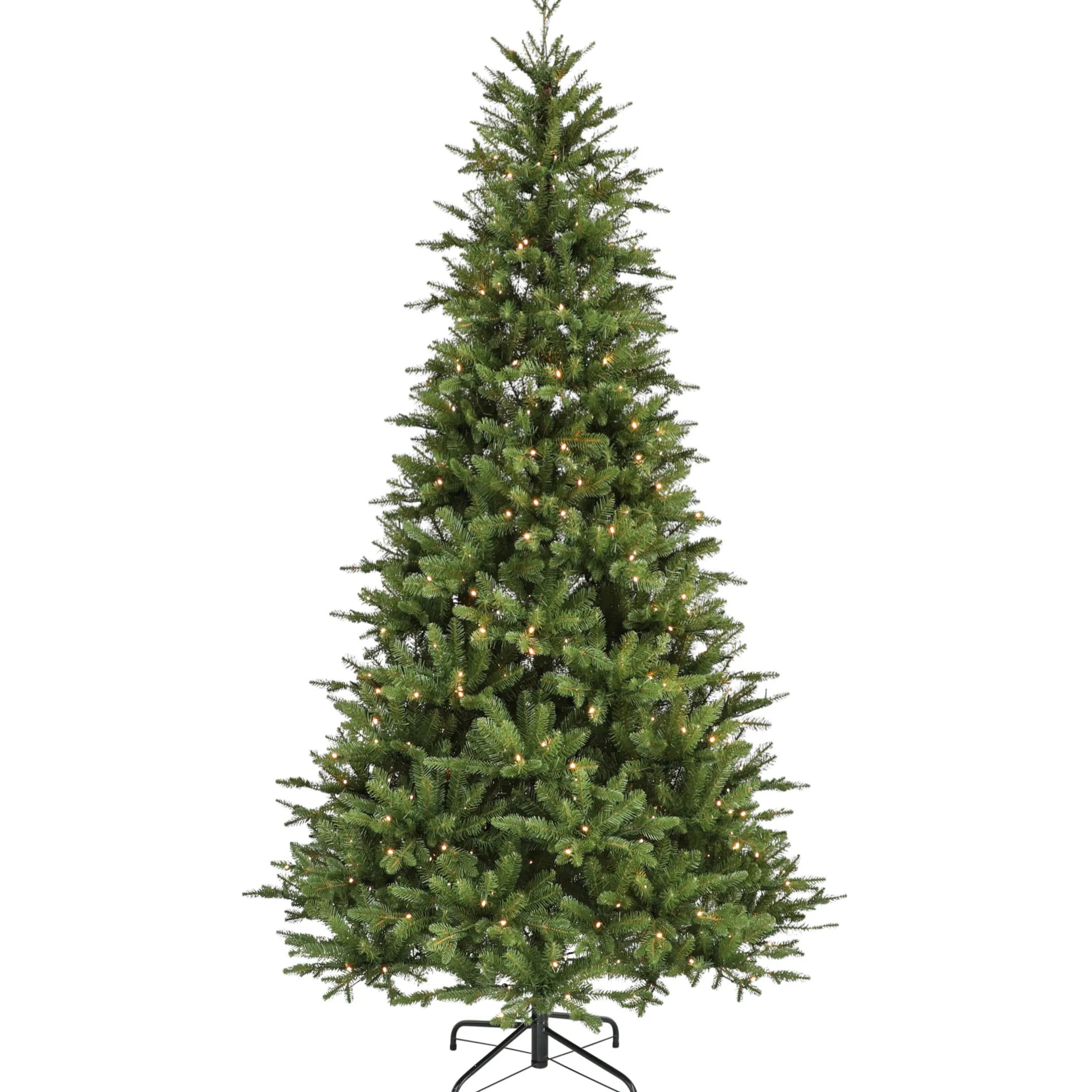 Nordisk juletræ med lys og timer 300cm