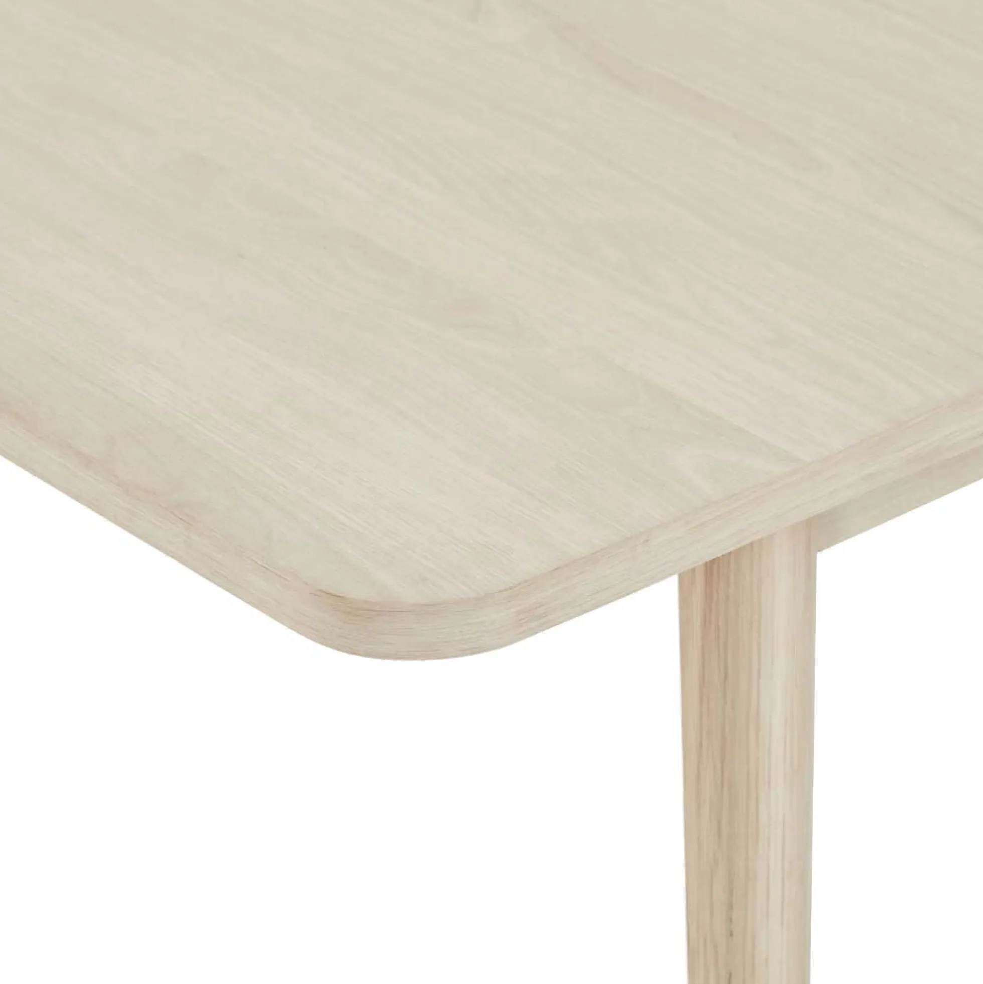 Nyborg 200x100x75cm eg hvidolieret/hvidolieret