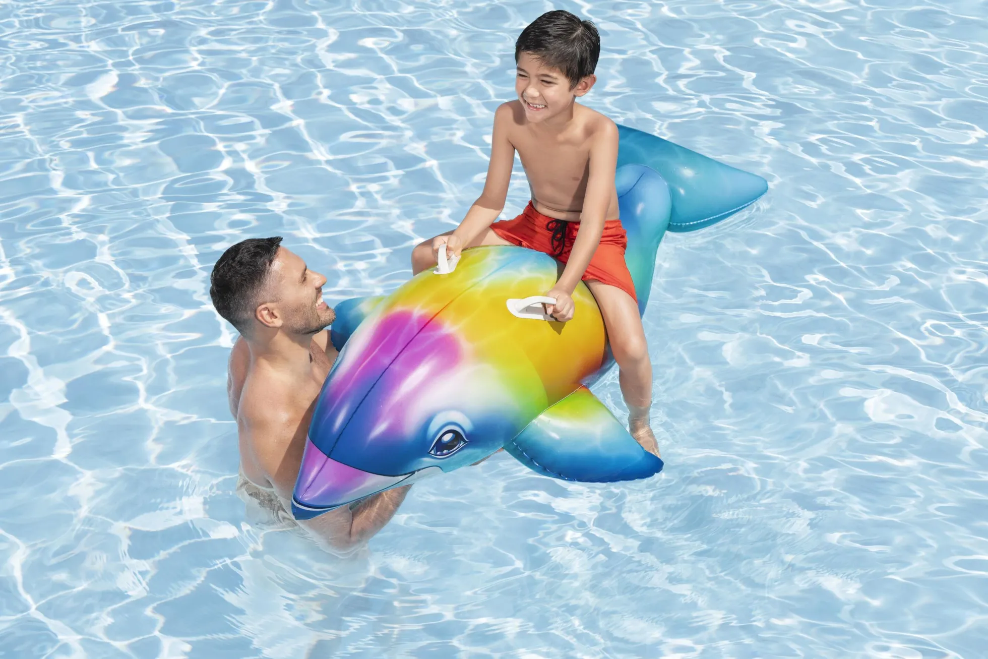 Oppustelig delfin