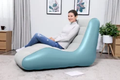 Oppustelig loungestol lounger