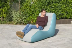 Oppustelig loungestol lounger