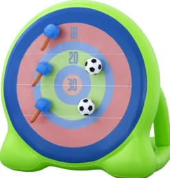 Oppusteligt dartspil 2-i-1