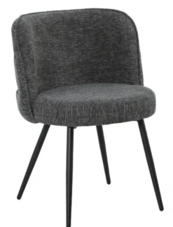 Pia stof mørkegrå