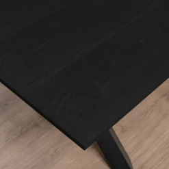 Pisa 185x90x75cm eg sort/sort