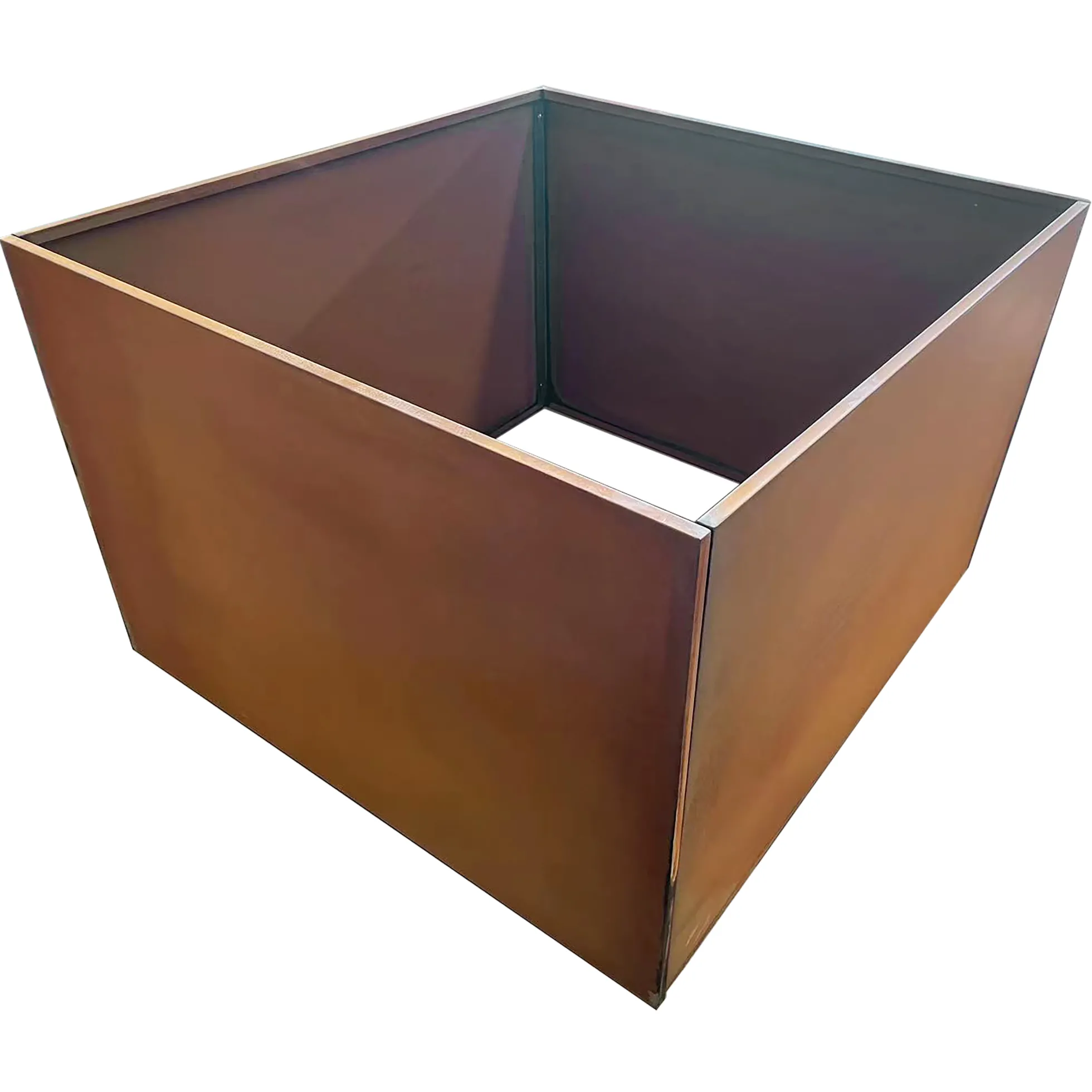 Plantekasse cortenstål 120x120x80cm