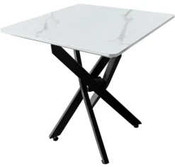 Pomena 50x50x55cm hvid/sort