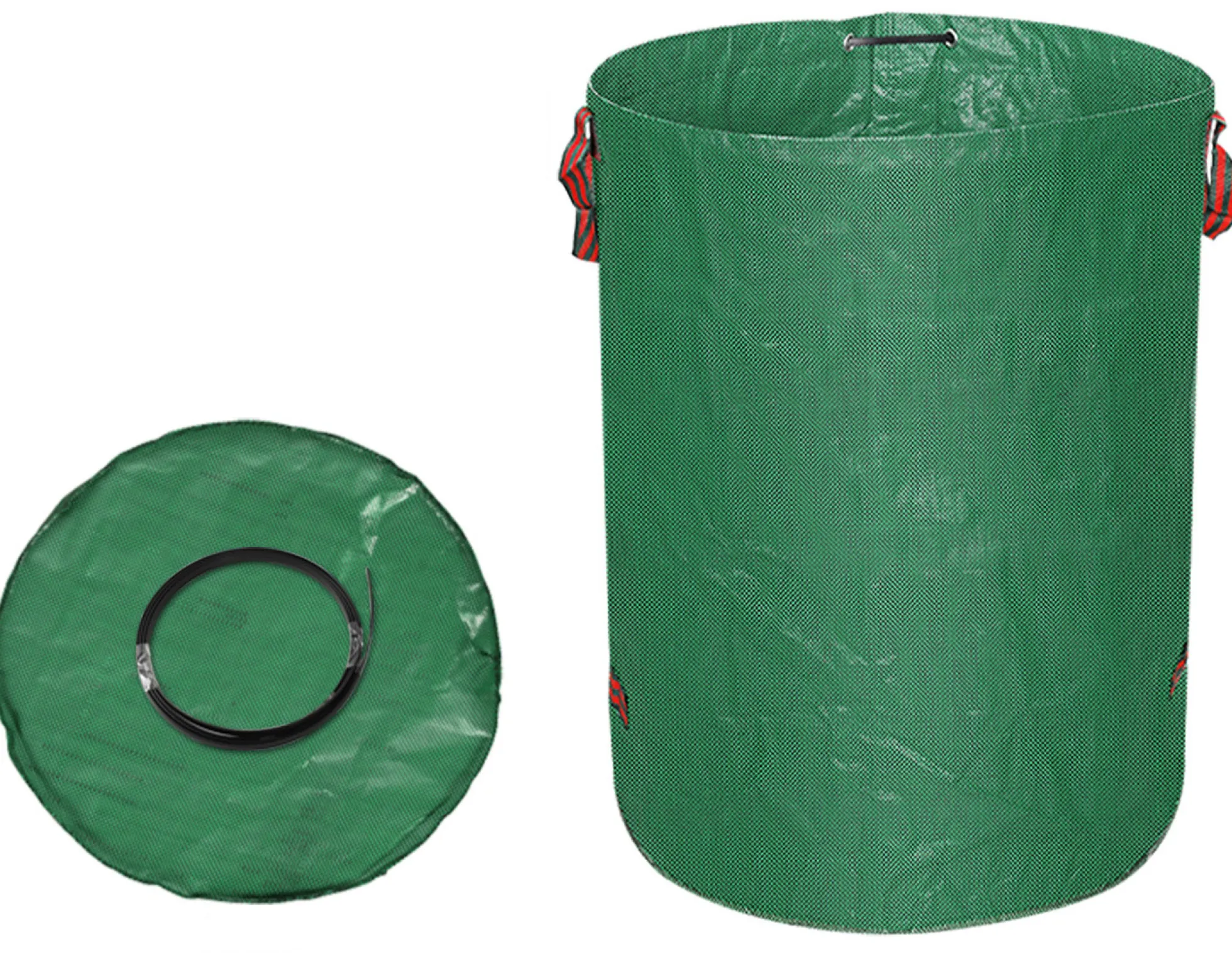 Pop-up affaldssæk grøn 120L