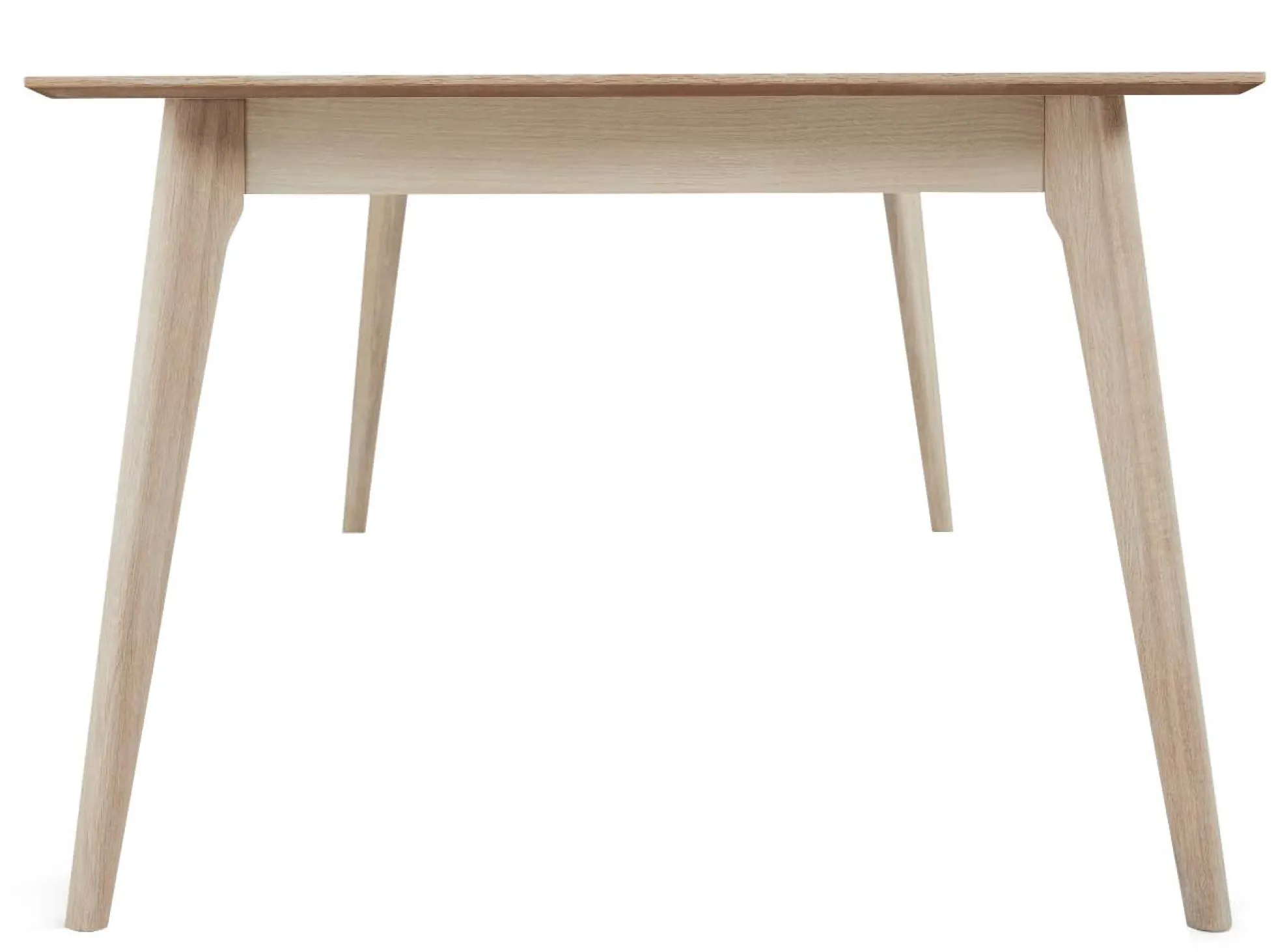 Porto 220x105x75cm eg hvidolieret/hvidolieret