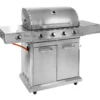 Premium gasgrill med 4 brændere og sideblus