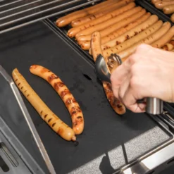 Premium gasgrill med 4 brændere og sideblus