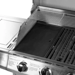 Premium gasgrill med 4 brændere og sideblus