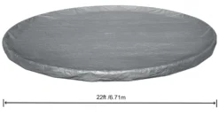 Premium pool cover ø671cm