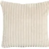 Pude imiteret pels beige 50x50cm