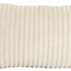 Pude imiteret pels beige 60x40cm