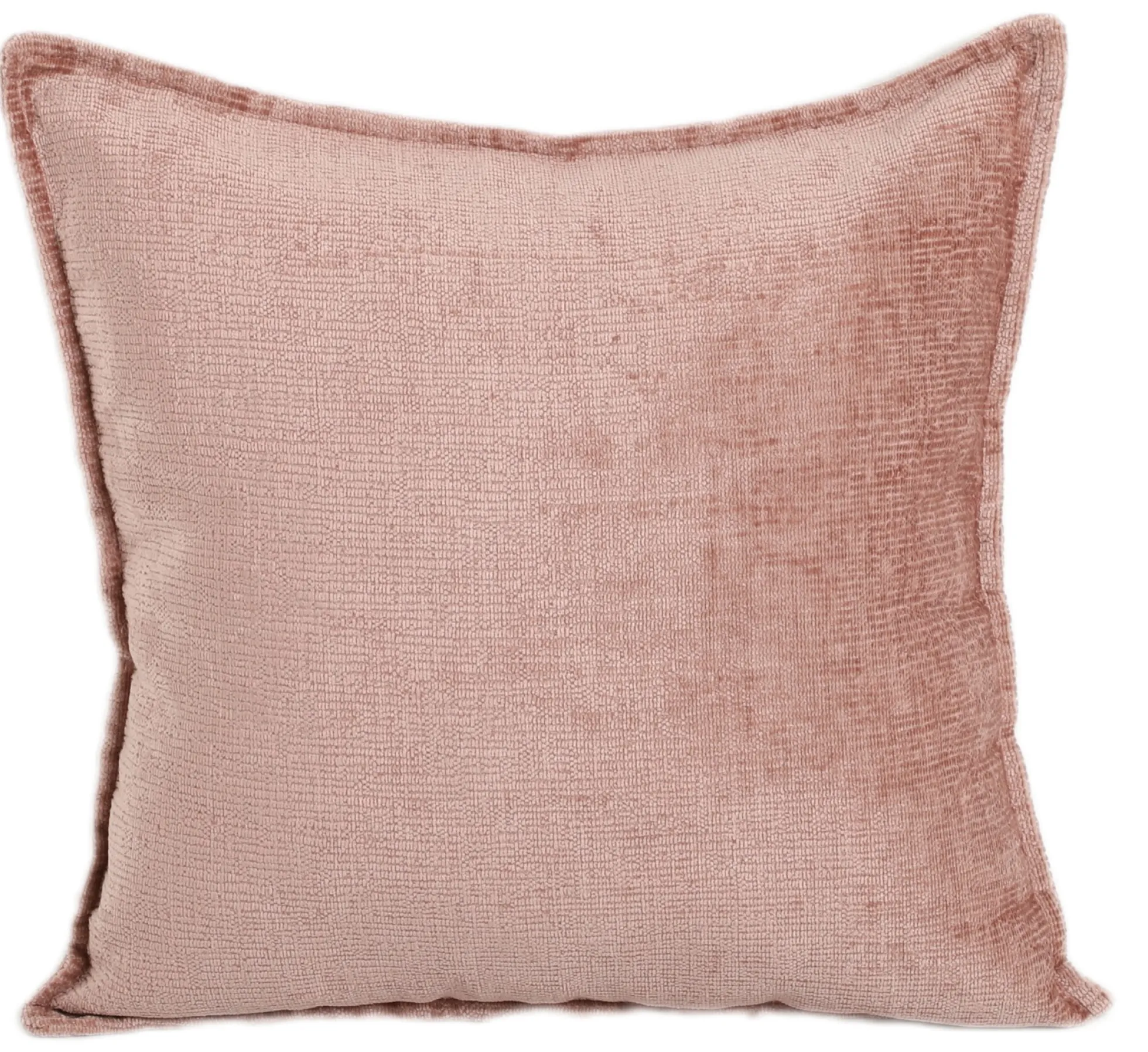 Pude velour rosa 50x50cm