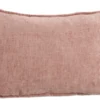 Pude velour rosa 60x40cm