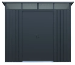 Redskabsskur stål antracit 4.5m2