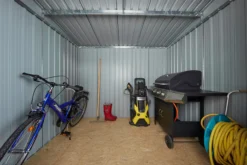 Redskabsskur stål antracit 4.5m2