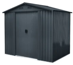 Redskabsskur stål antracit 4.1m2