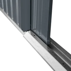 Redskabsskur stål antracit 4.1m2