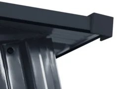 Redskabsskur stål antracit 4.1m2