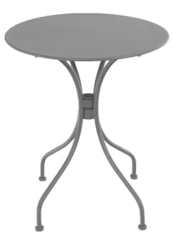 Rundt bord metal mørkegrå ø59cm