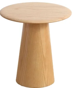 Saline sidebord træ natur ø45cm
