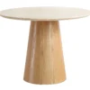 Saline 100x100x76cm marmor/natur