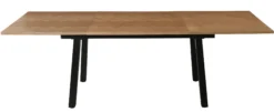 San Marino sildeben med stjernestel 240x90x76 natur/sort
