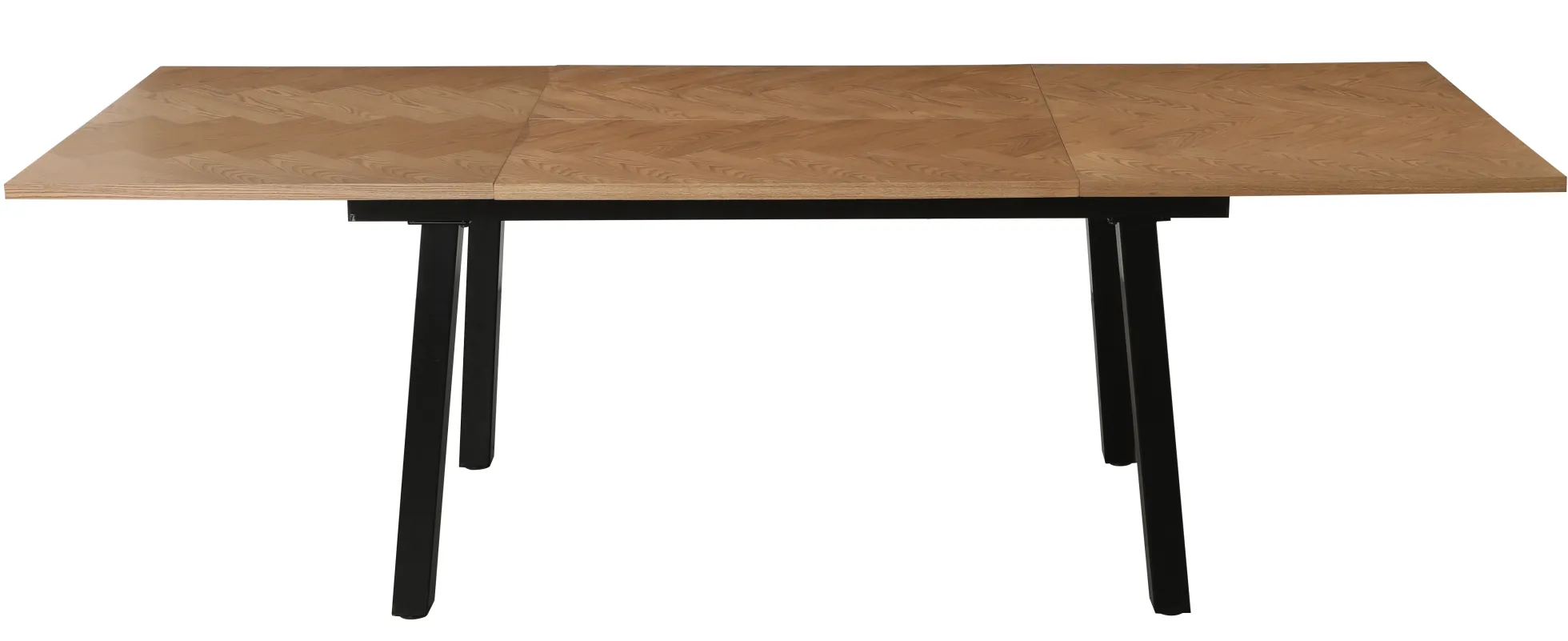 San Marino sildeben med stjernestel 240x90x76 natur/sort