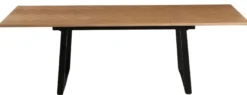 San Marino sildeben 240x90x76cm natur/sort