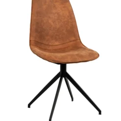 Sanne med drejefunktion cowboystof cognac