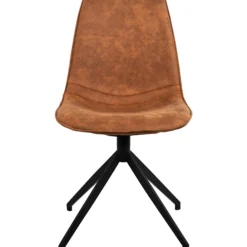 Sanne med drejefunktion cowboystof cognac